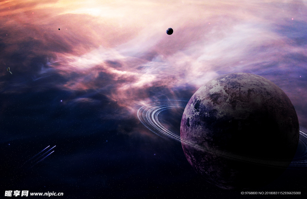 宇宙星空 装饰画 星空背景墙