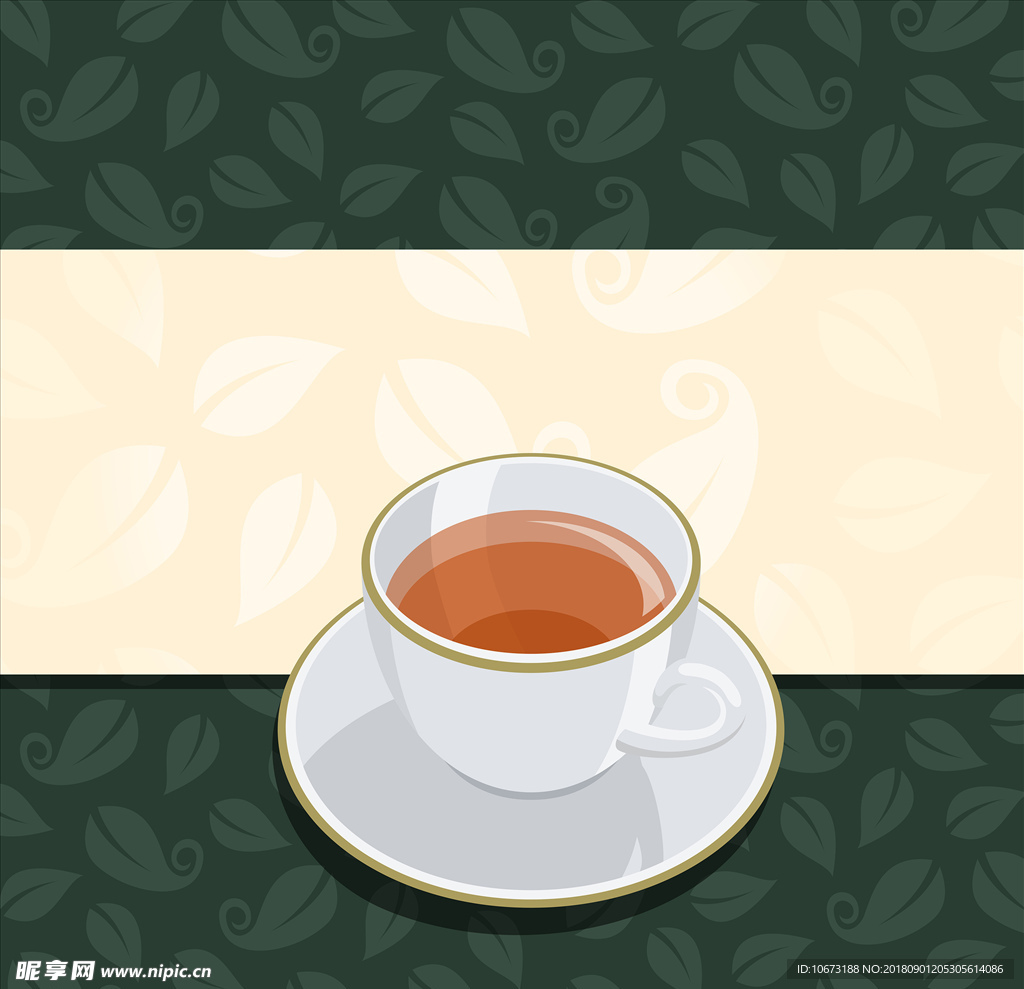 茶叶矢量图