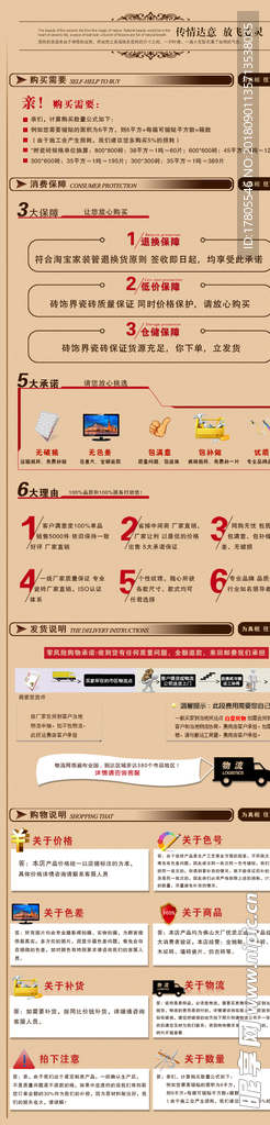 售后说后 购物说明
