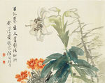 写意花卉 新中式装饰画 餐厅