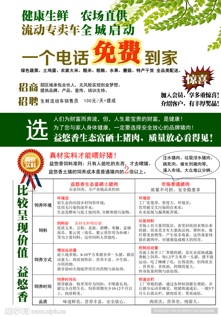促销活动单页