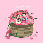 幸福甜蜜家庭