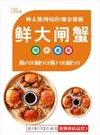 大闸蟹海报