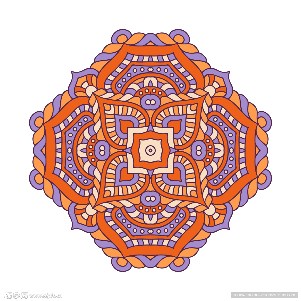 古典花纹