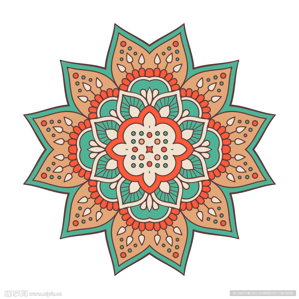 古典花纹