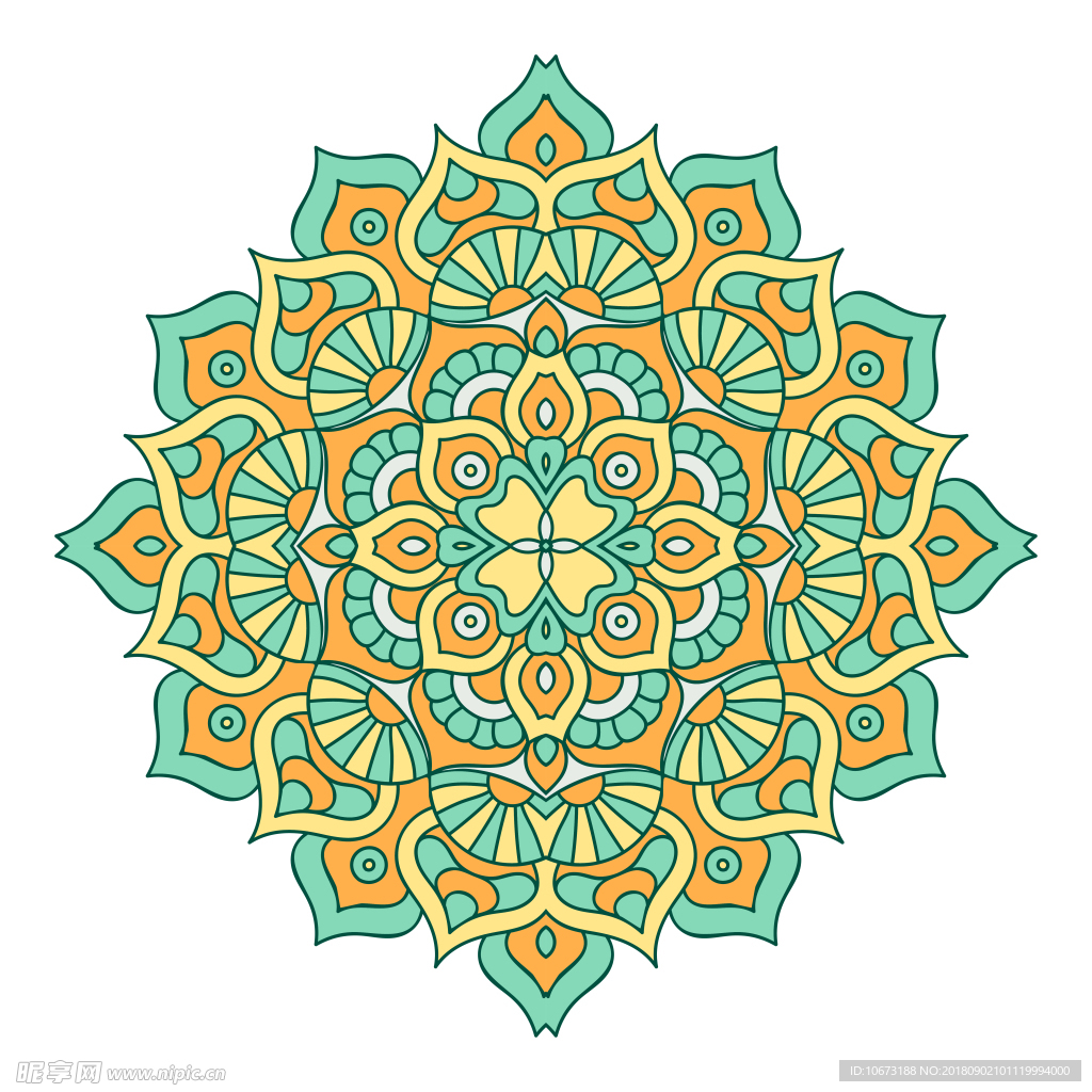 古典花纹