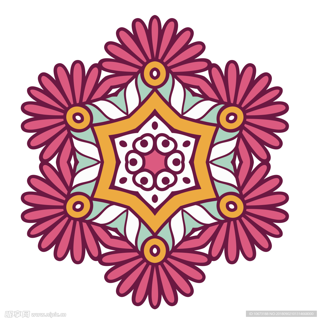 古典花纹