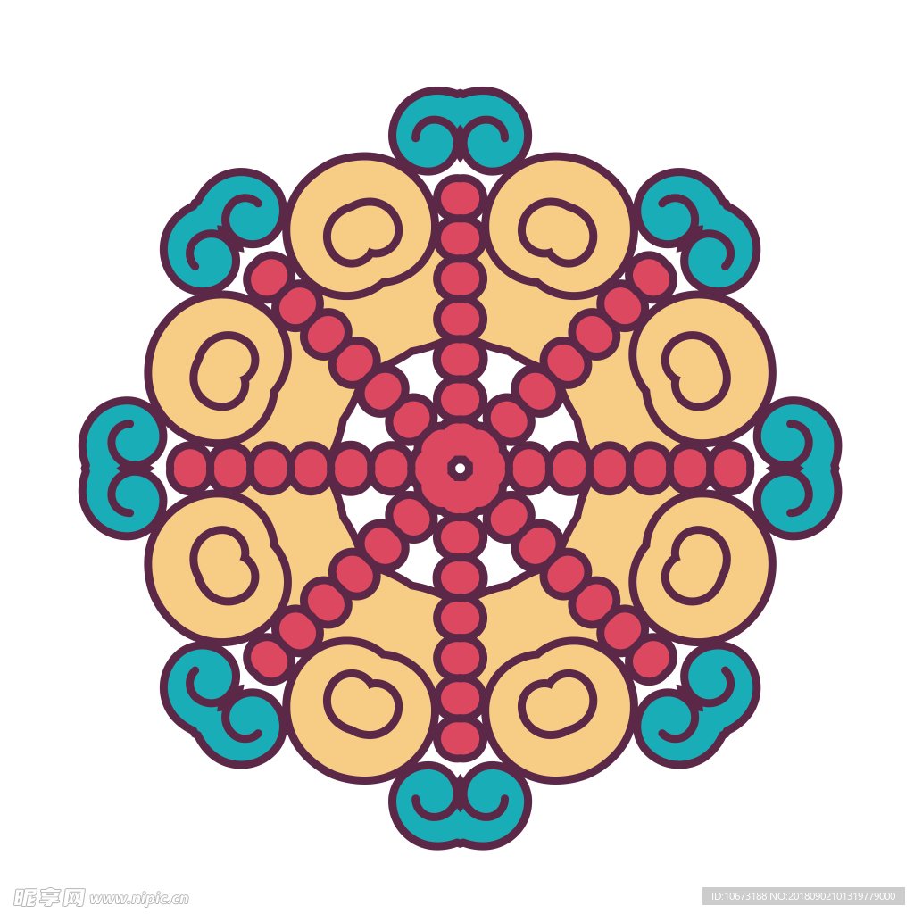 古典花纹