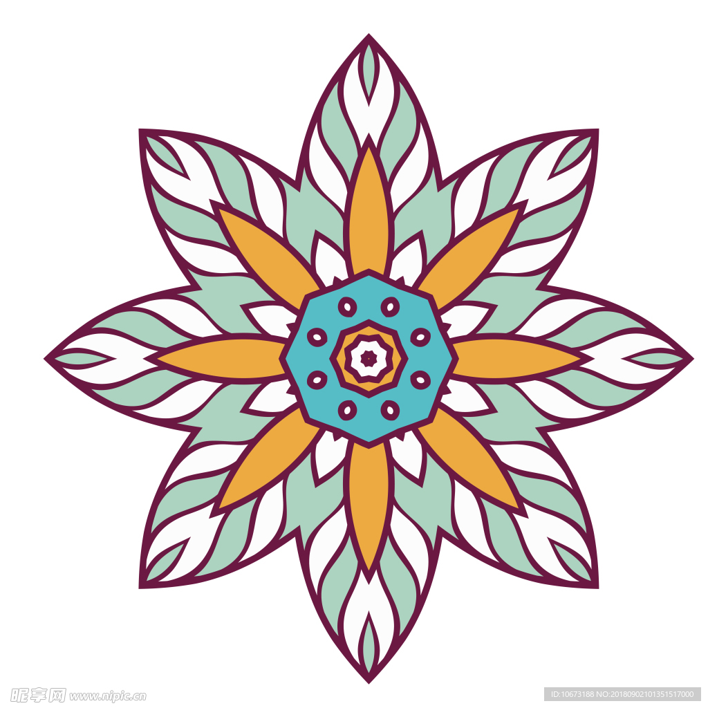 古典花纹