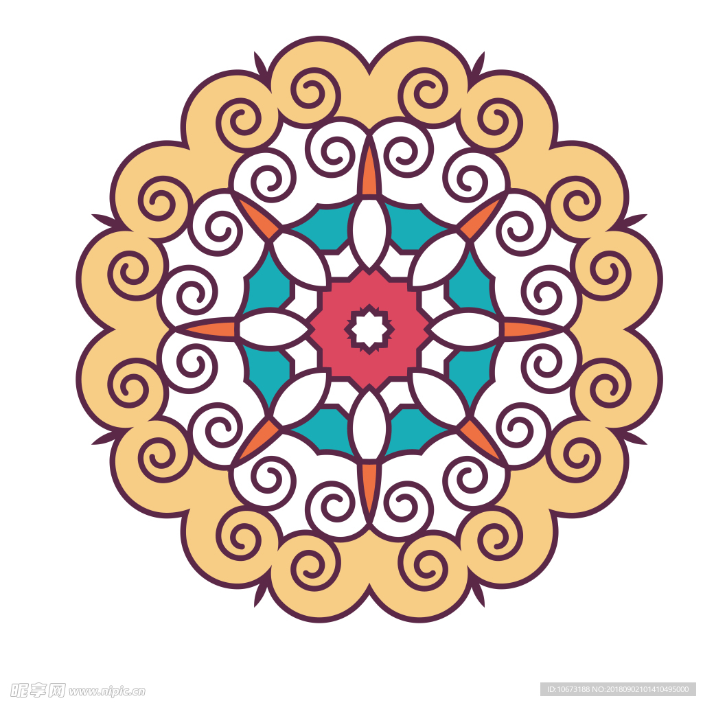 古典花纹