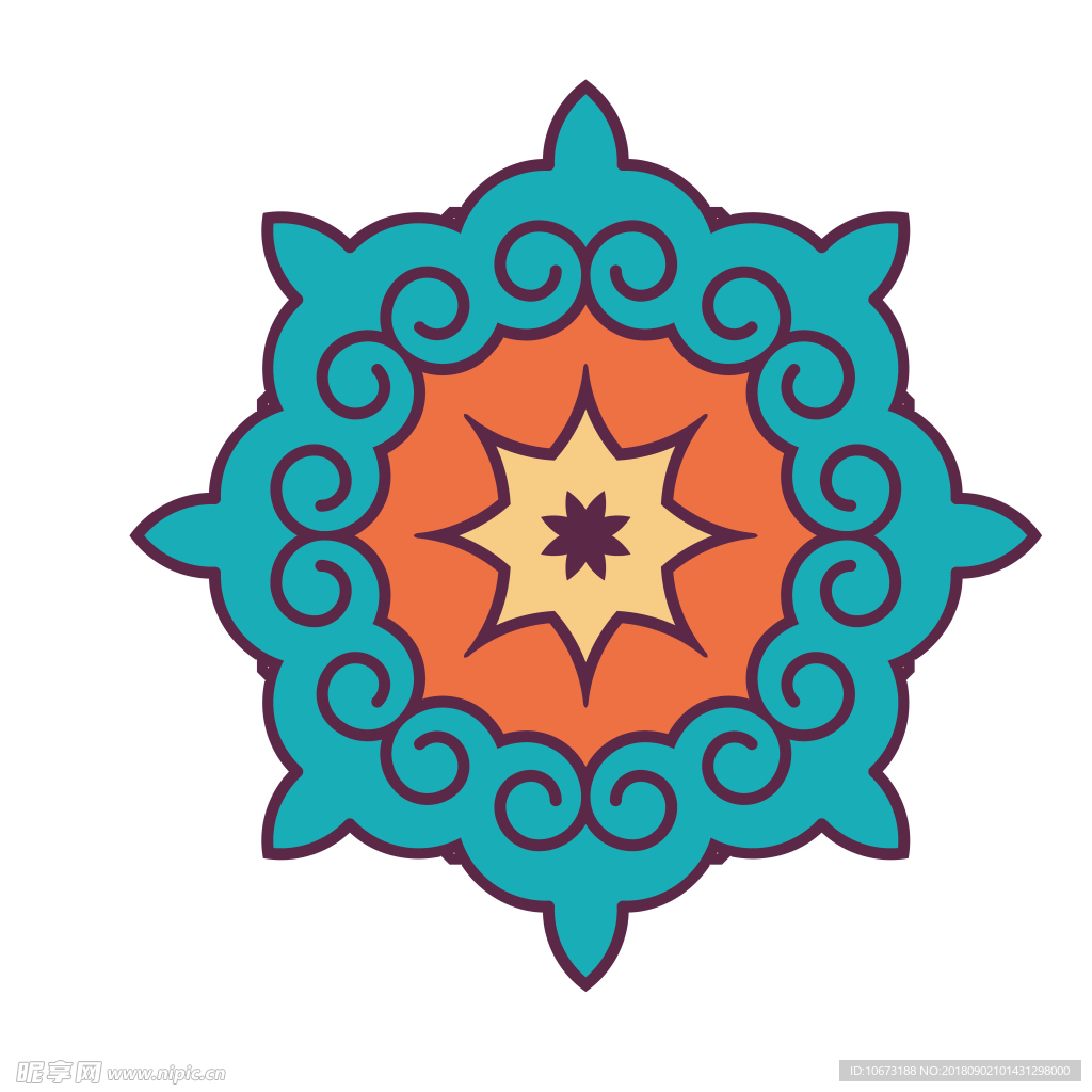 古典花纹