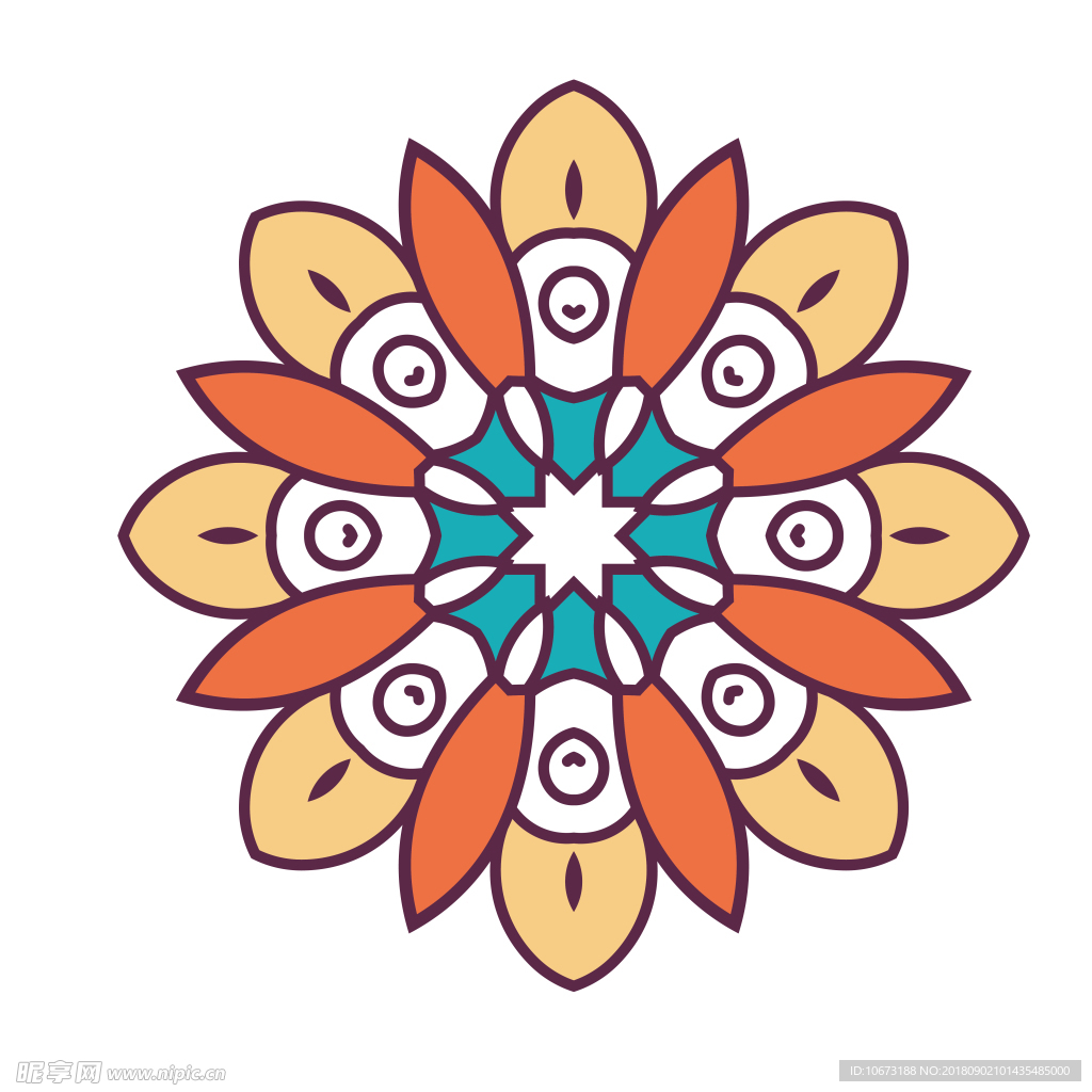 古典花纹