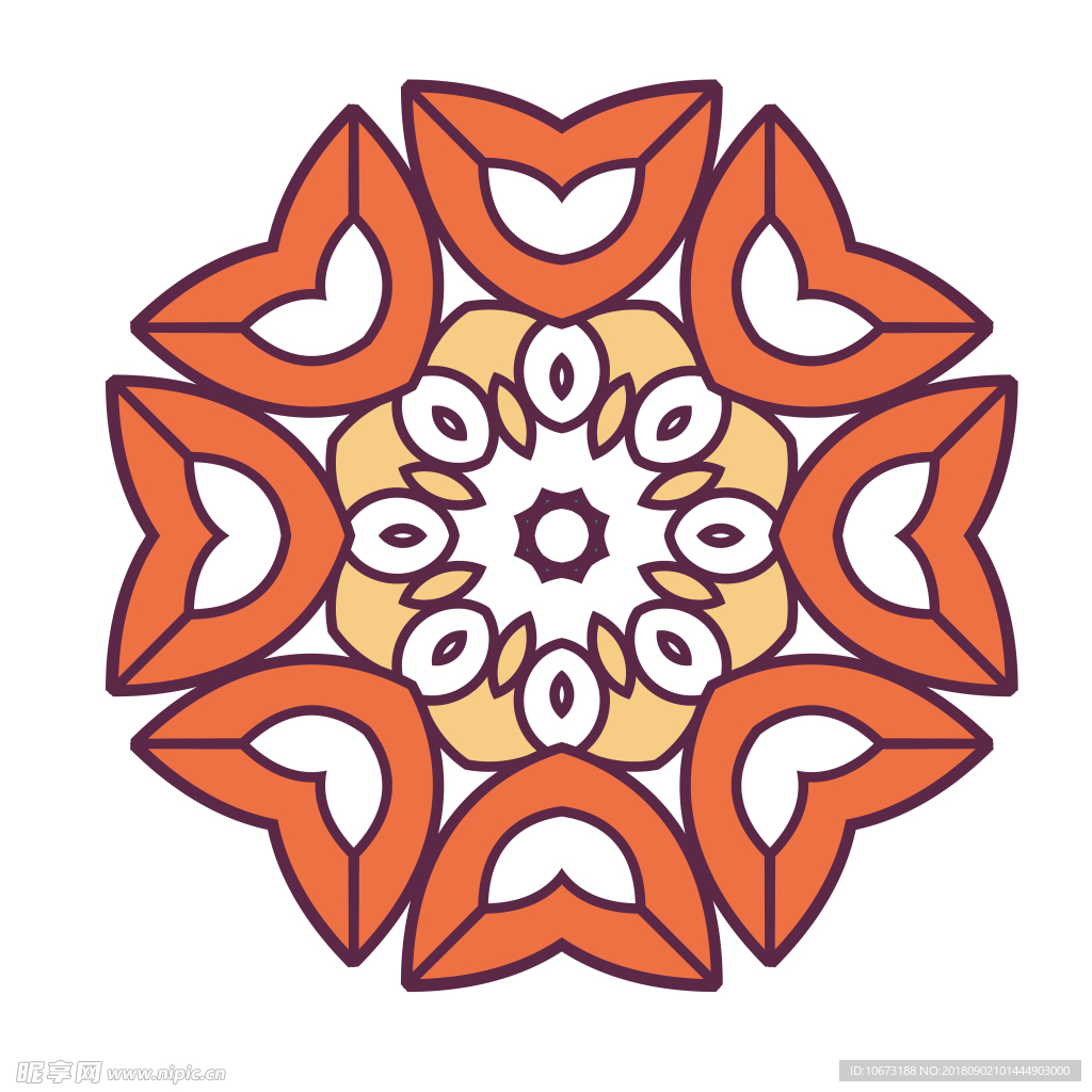 古典花纹