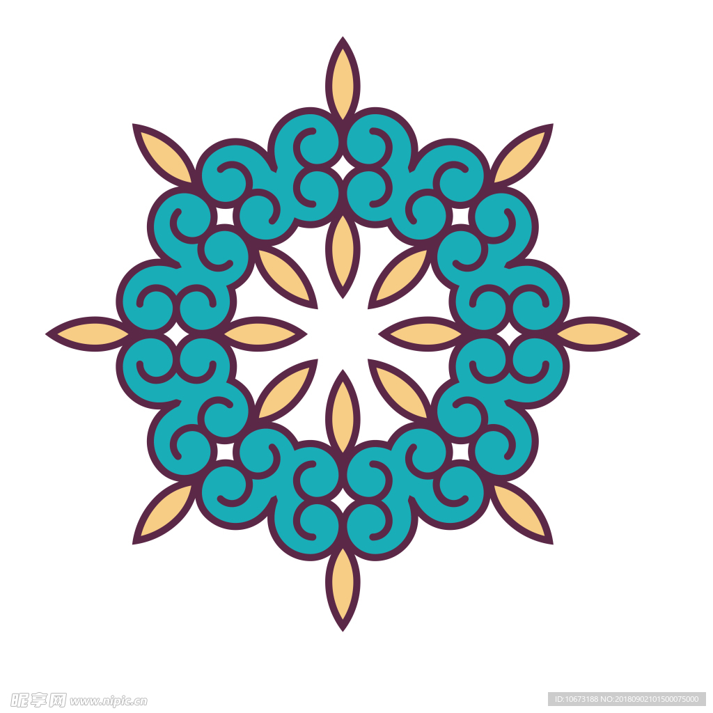 古典花纹