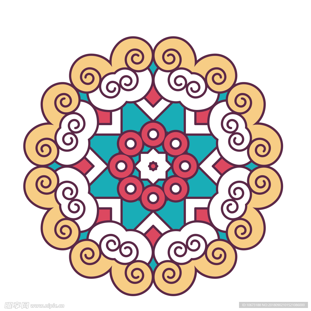 古典花纹