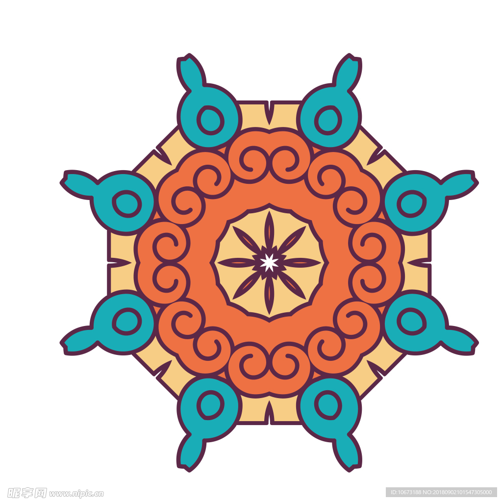 古典花纹