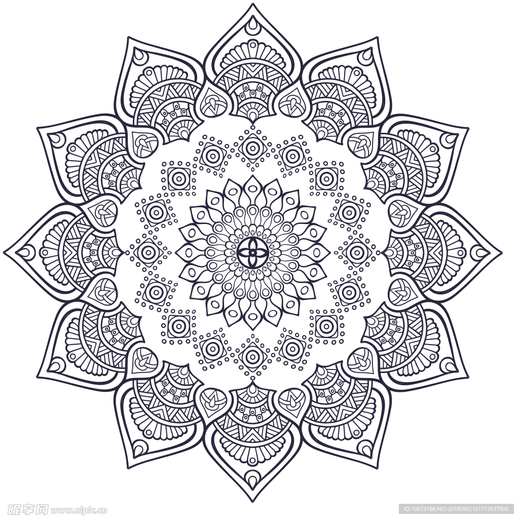 古典花纹