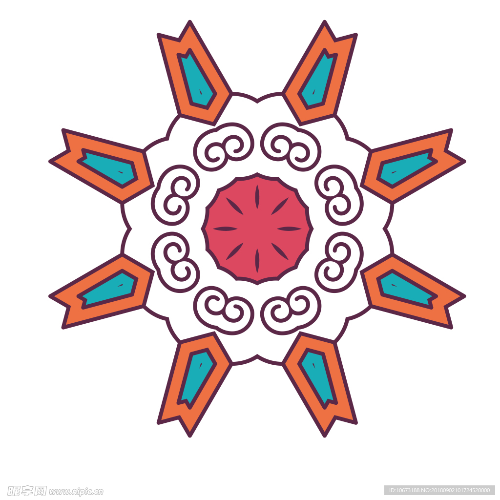 古典花纹