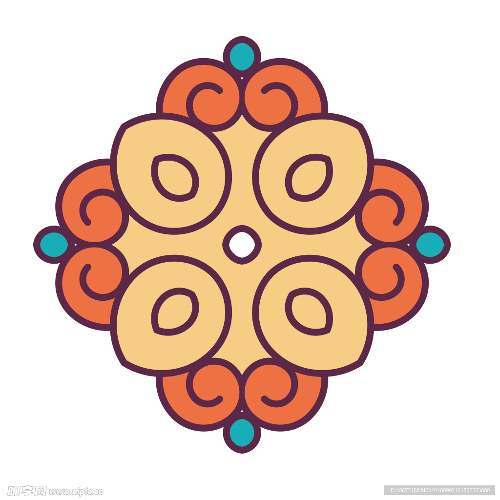 古典花纹