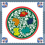 中式花纹图案系列16