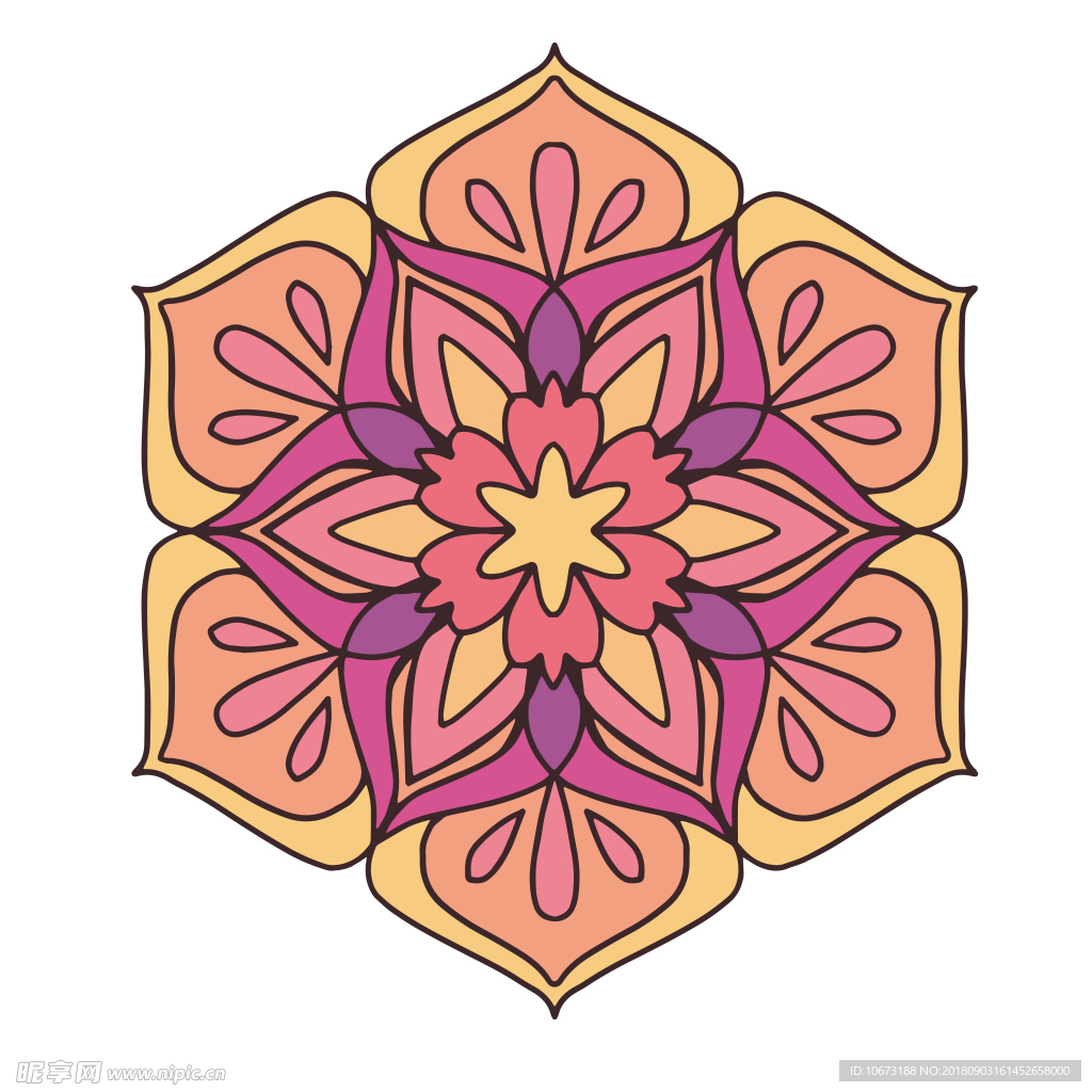古典花纹