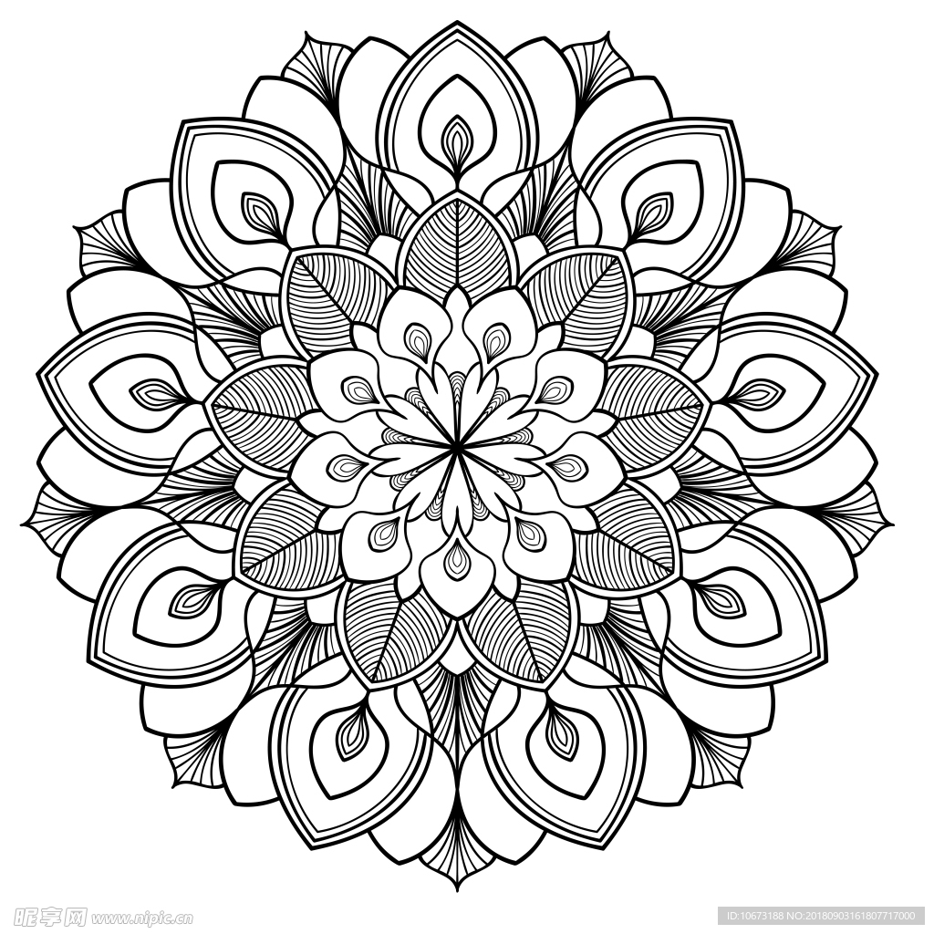 古典花纹