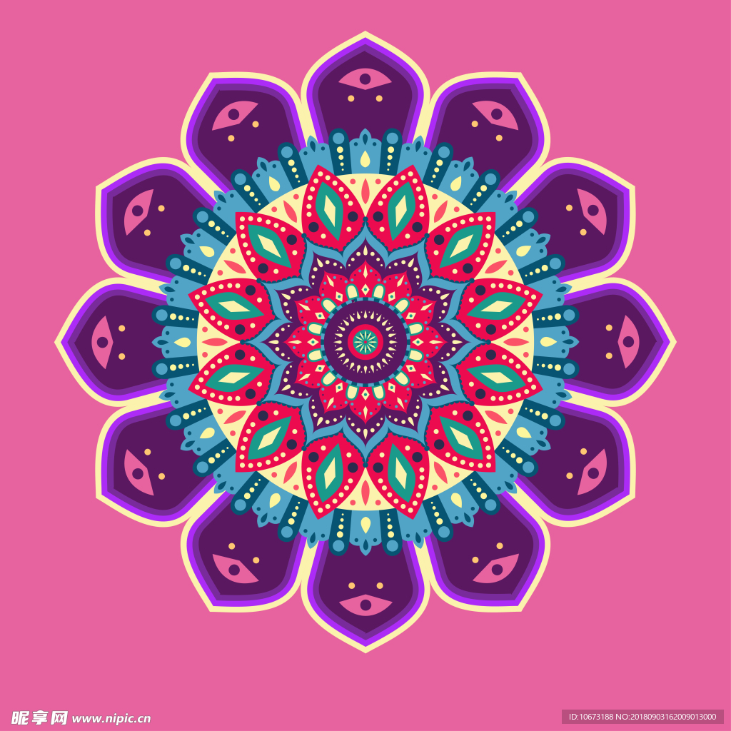 古典花纹