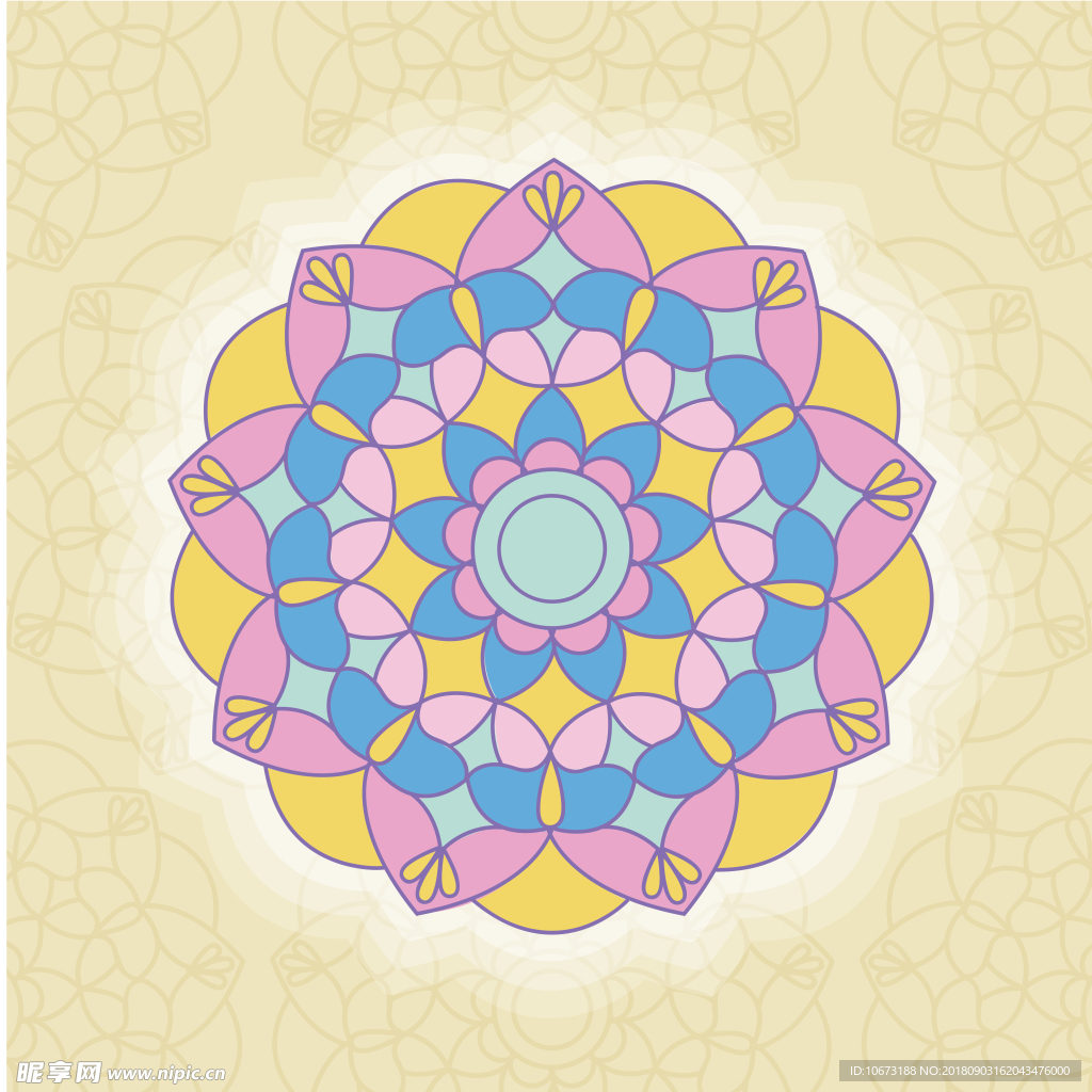 古典花纹