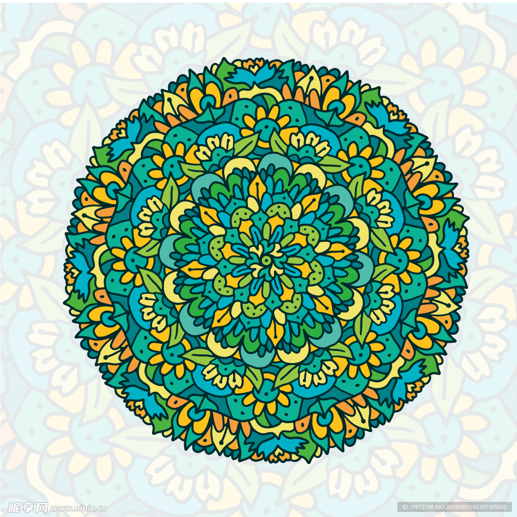 古典花纹