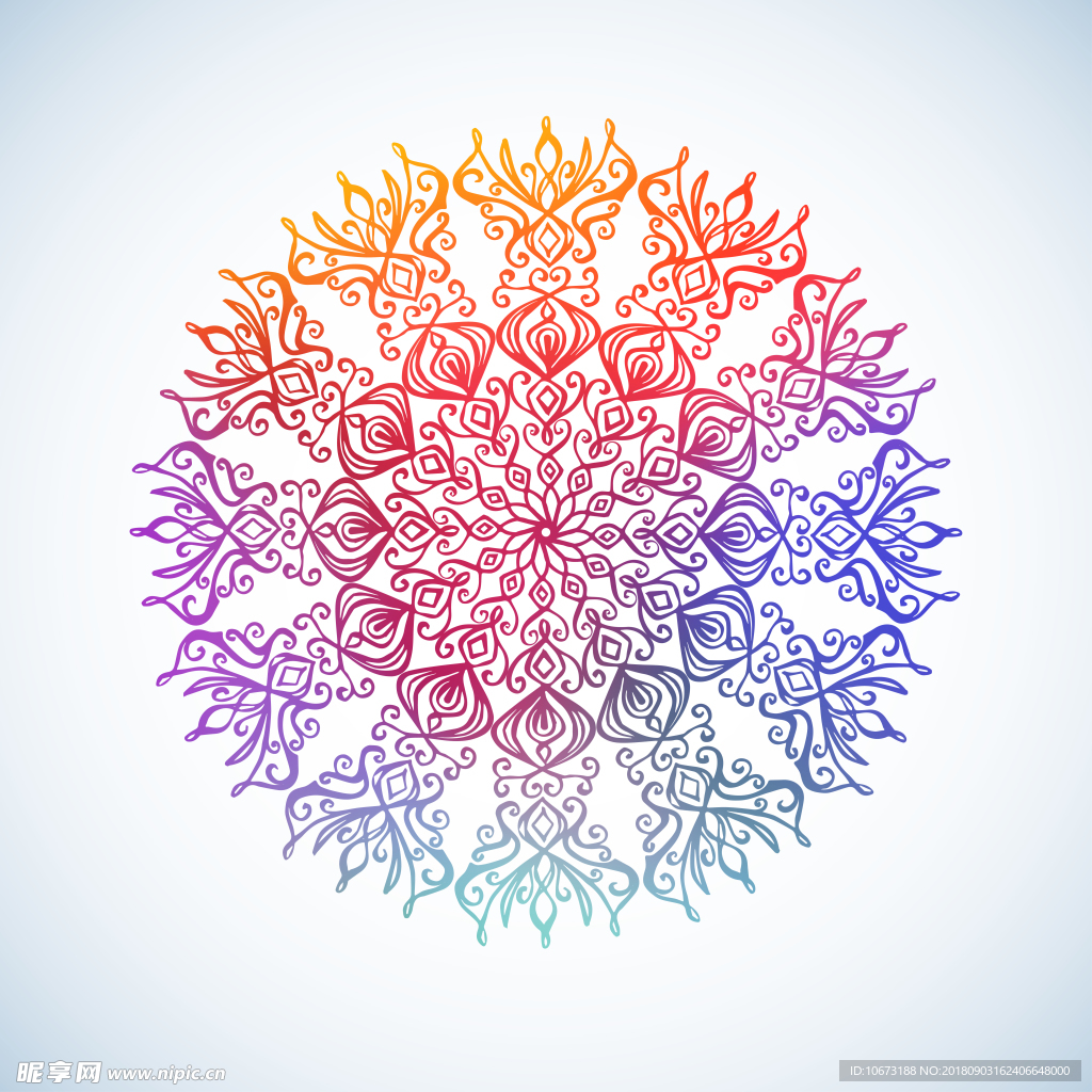 古典花纹