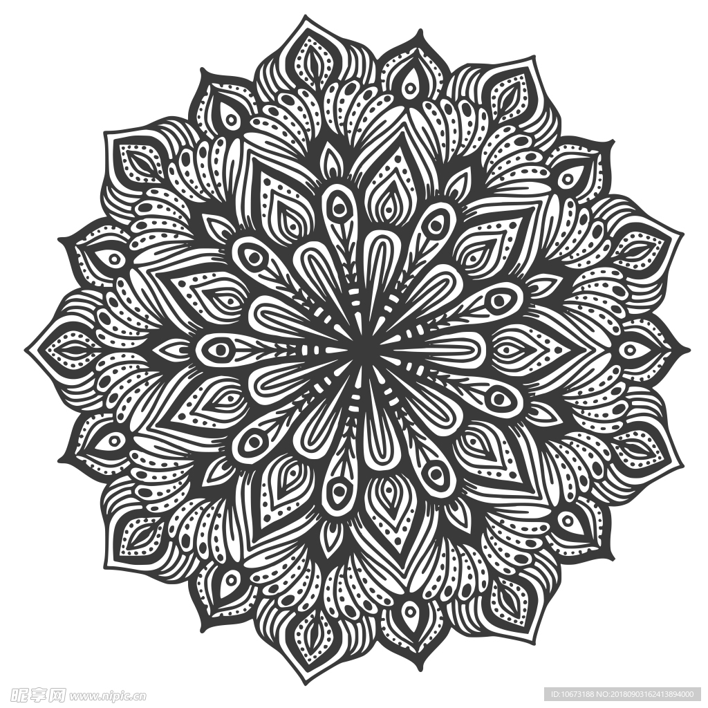 古典花纹