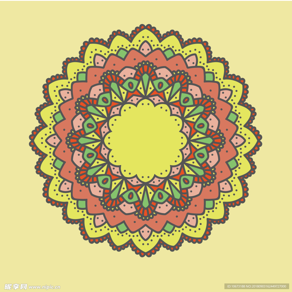 古典花纹