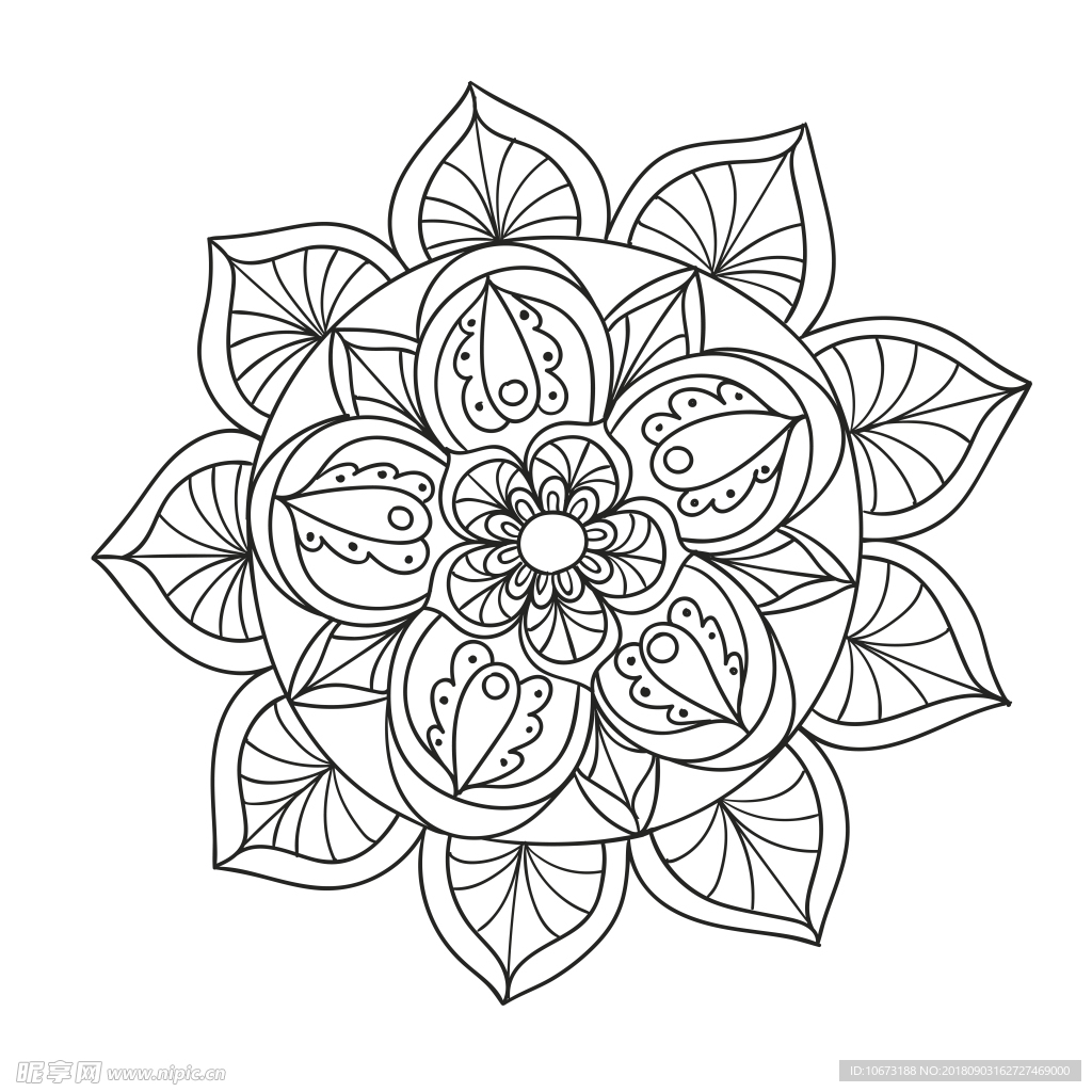 古典花纹