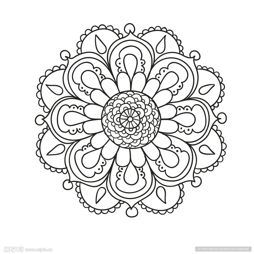古典花纹