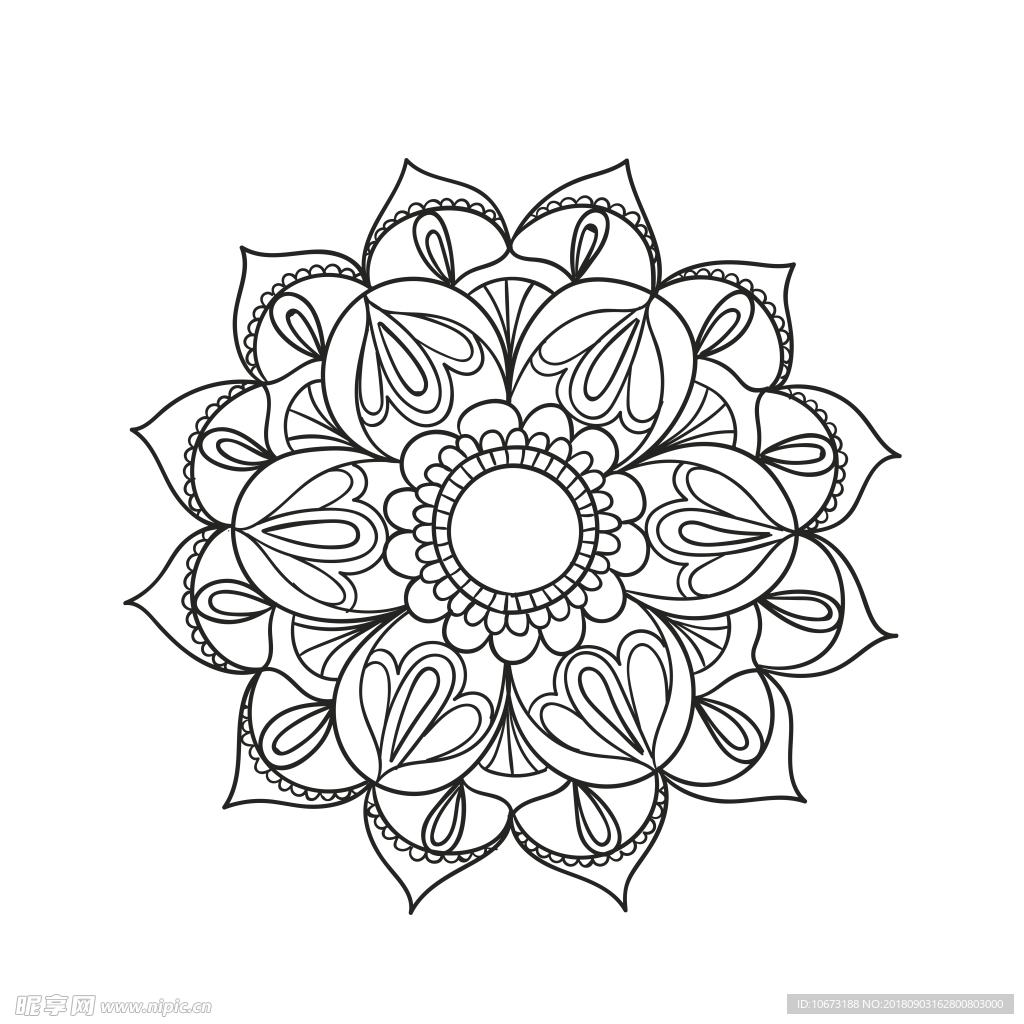 古典花纹