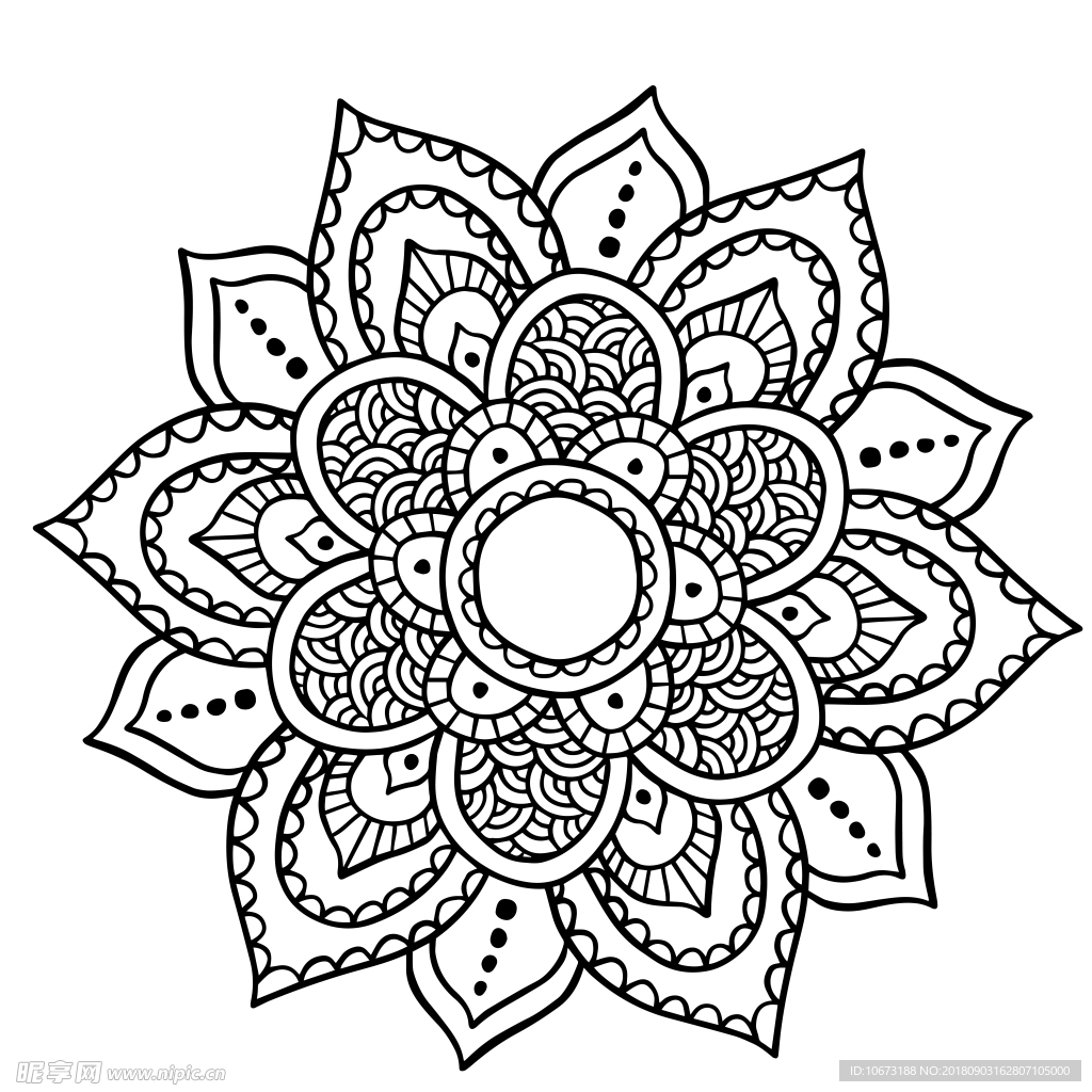 古典花纹