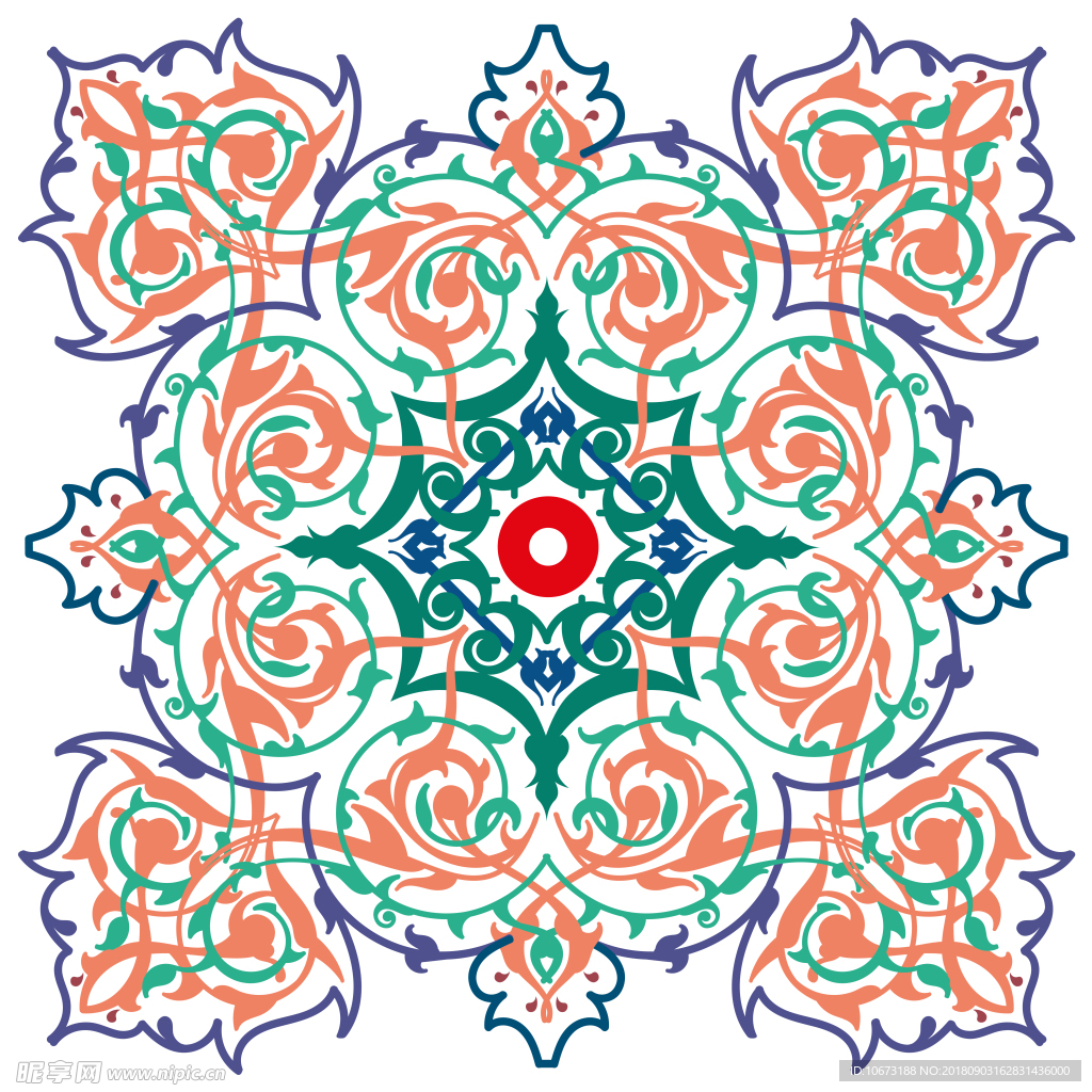 古典花纹