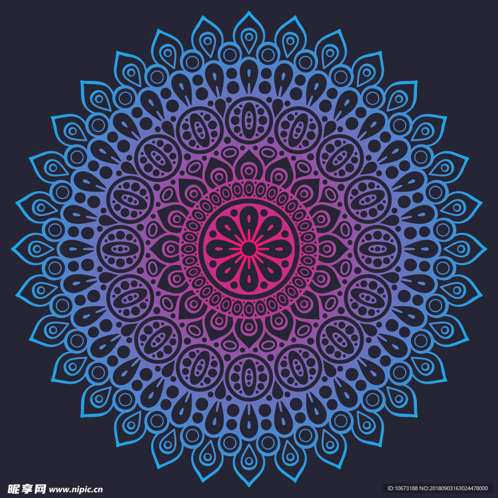 古典花纹