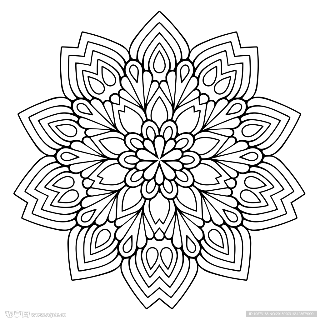 古典花纹
