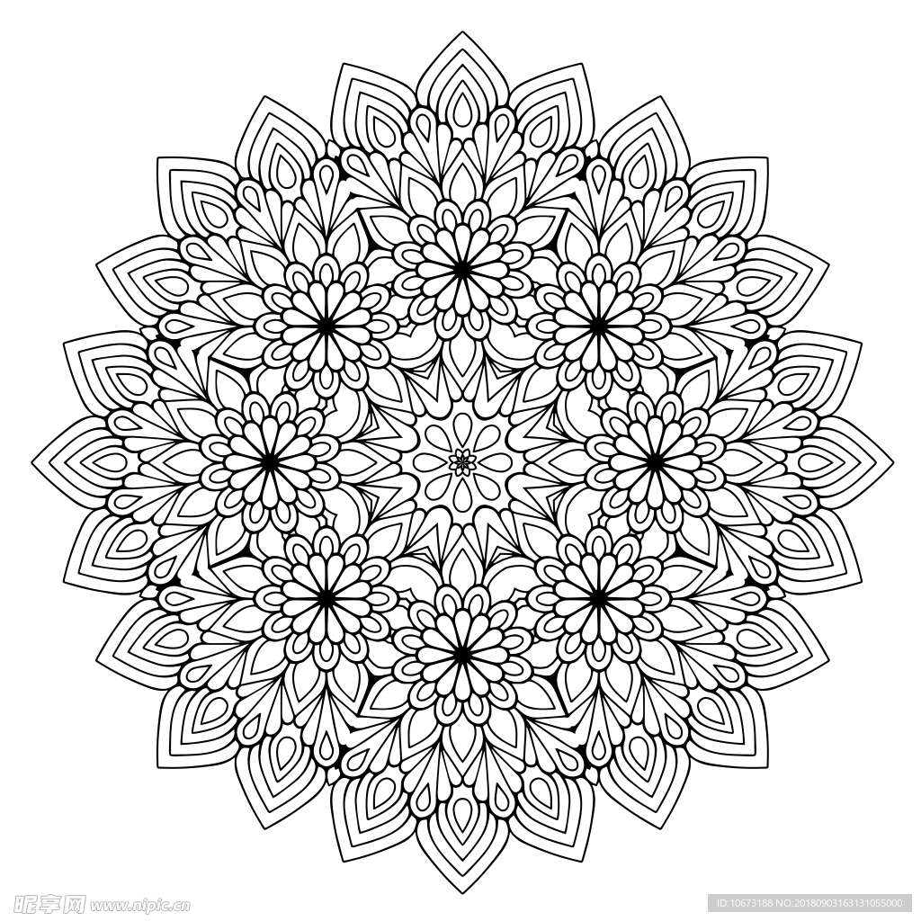 古典花纹