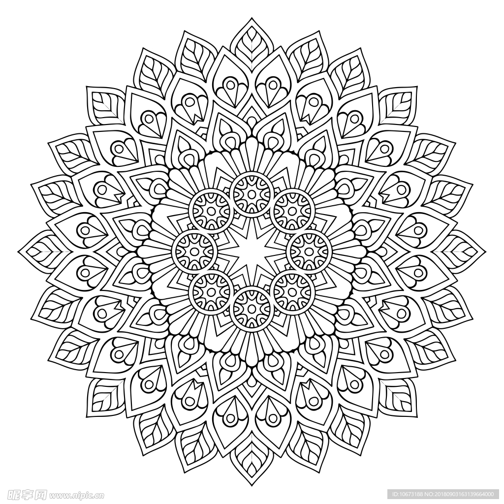 古典花纹