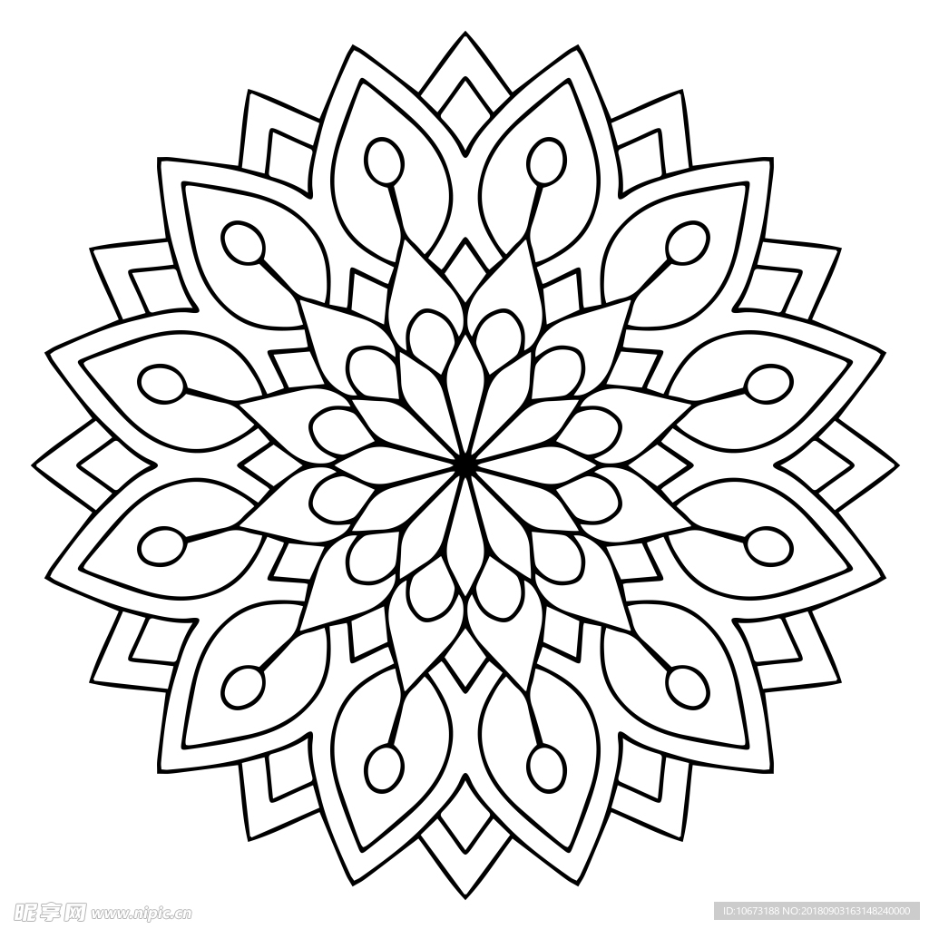 古典花纹