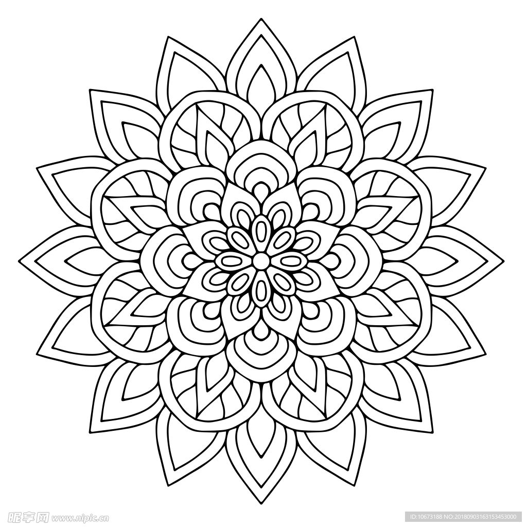 古典花纹