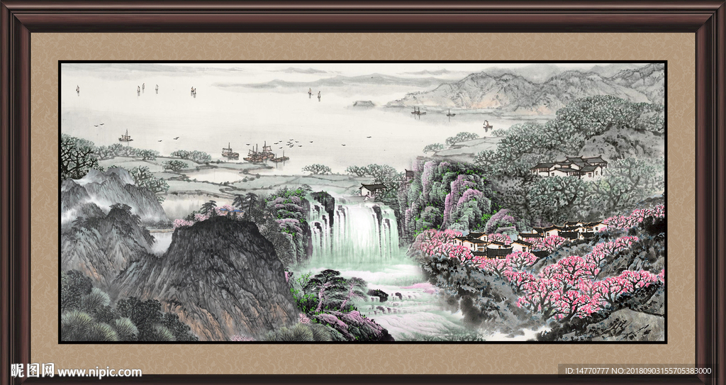 国画山水