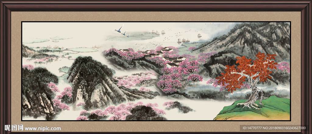 国画风景