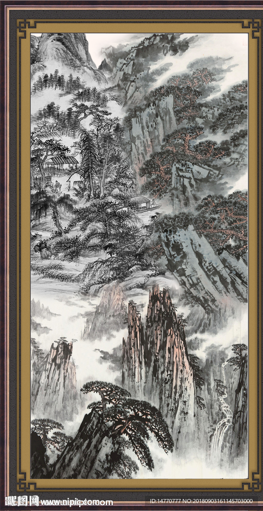 山水国画