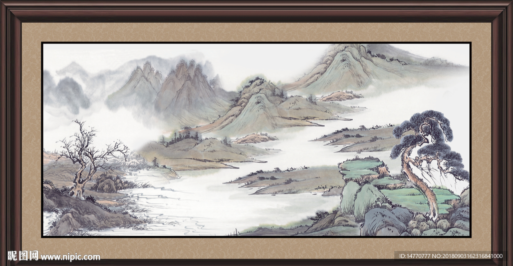 国画山水