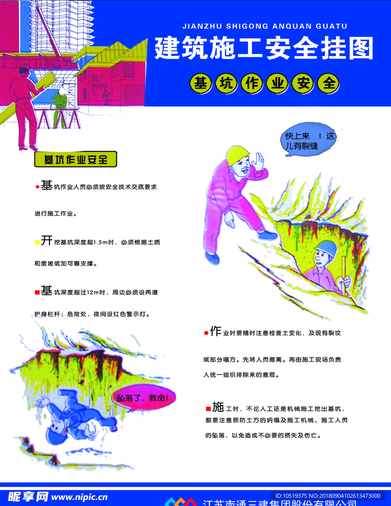 建筑工地 安全挂图