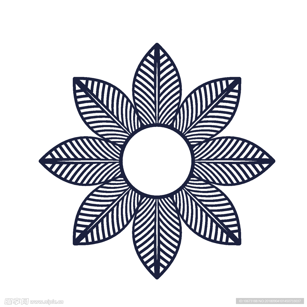 矢量花纹