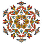 矢量花纹
